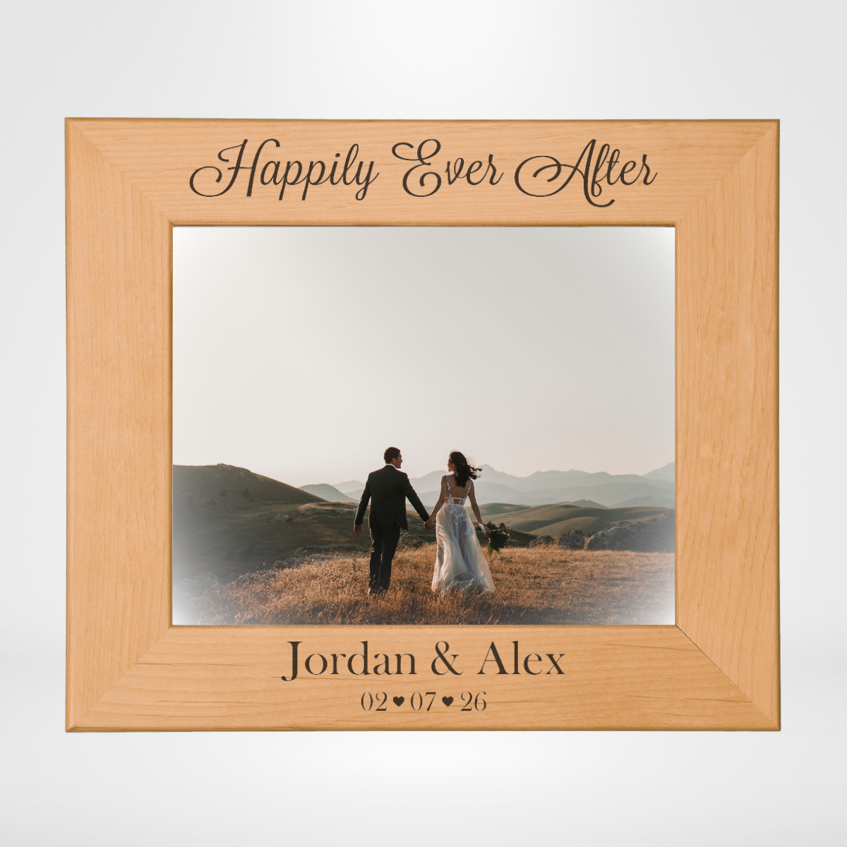 Alder Wood 8x10 Picture Frame