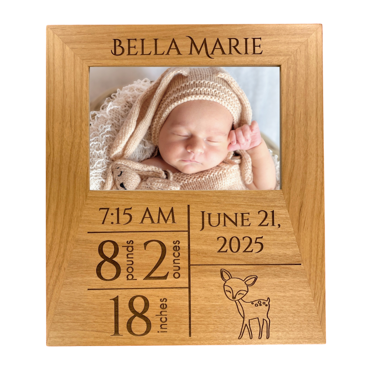 Alder Wood Extended Picture Frame