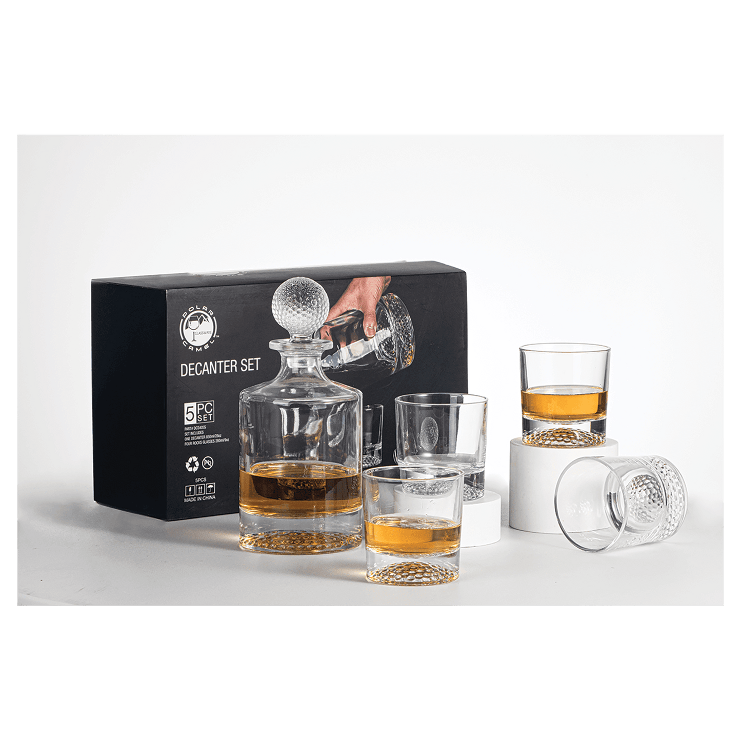 Golf Decanter Set