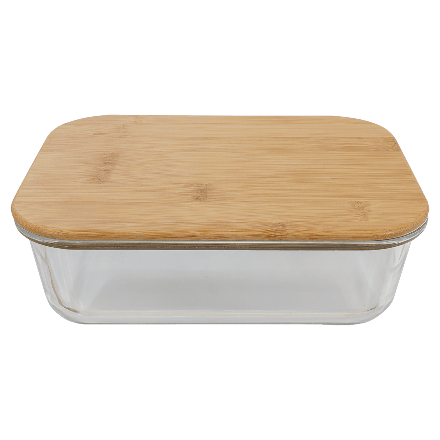 Glass Container with Bamboo Lid
