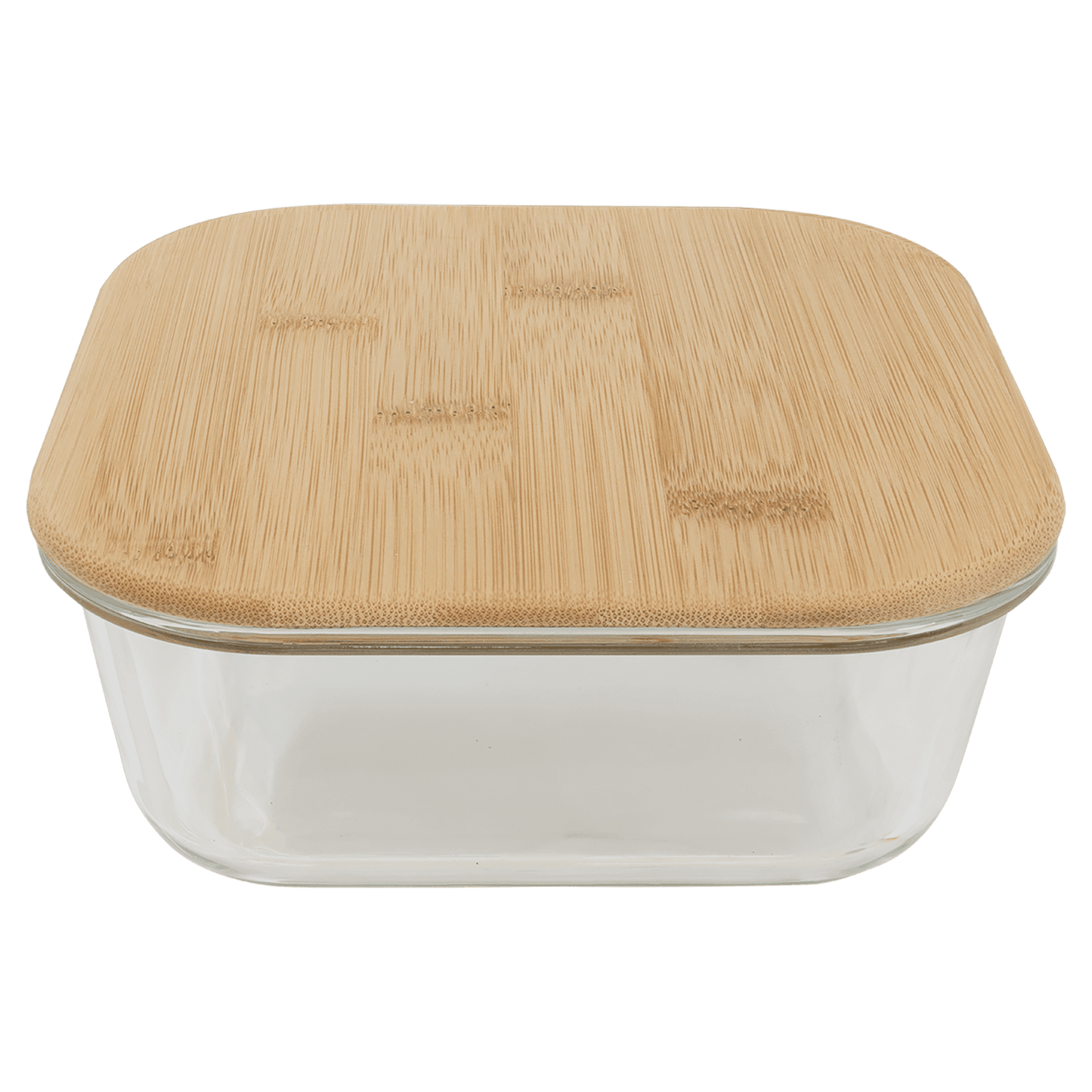 Glass Container with Bamboo Lid