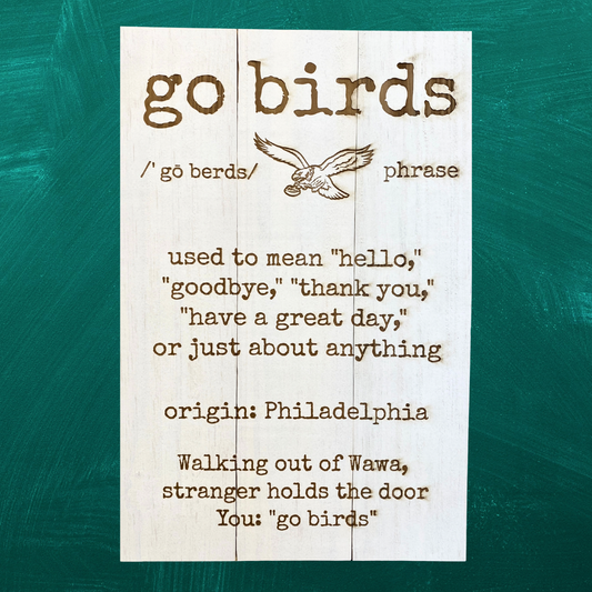 Go Birds Pallet