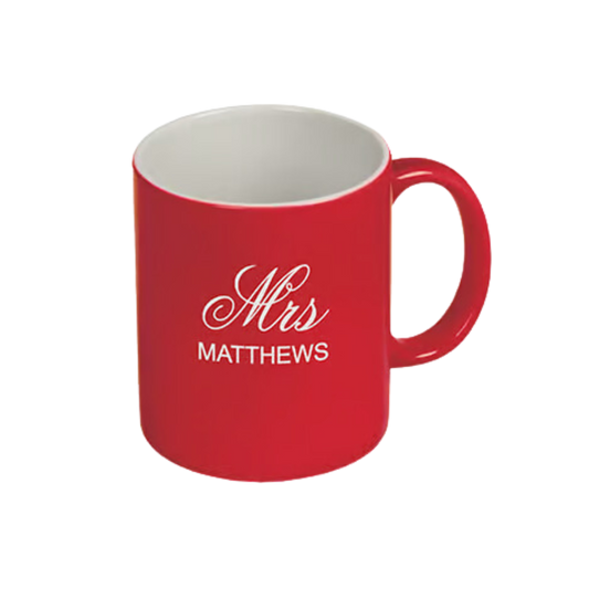 11 oz. Ceramic Mug (Assorted Colors)