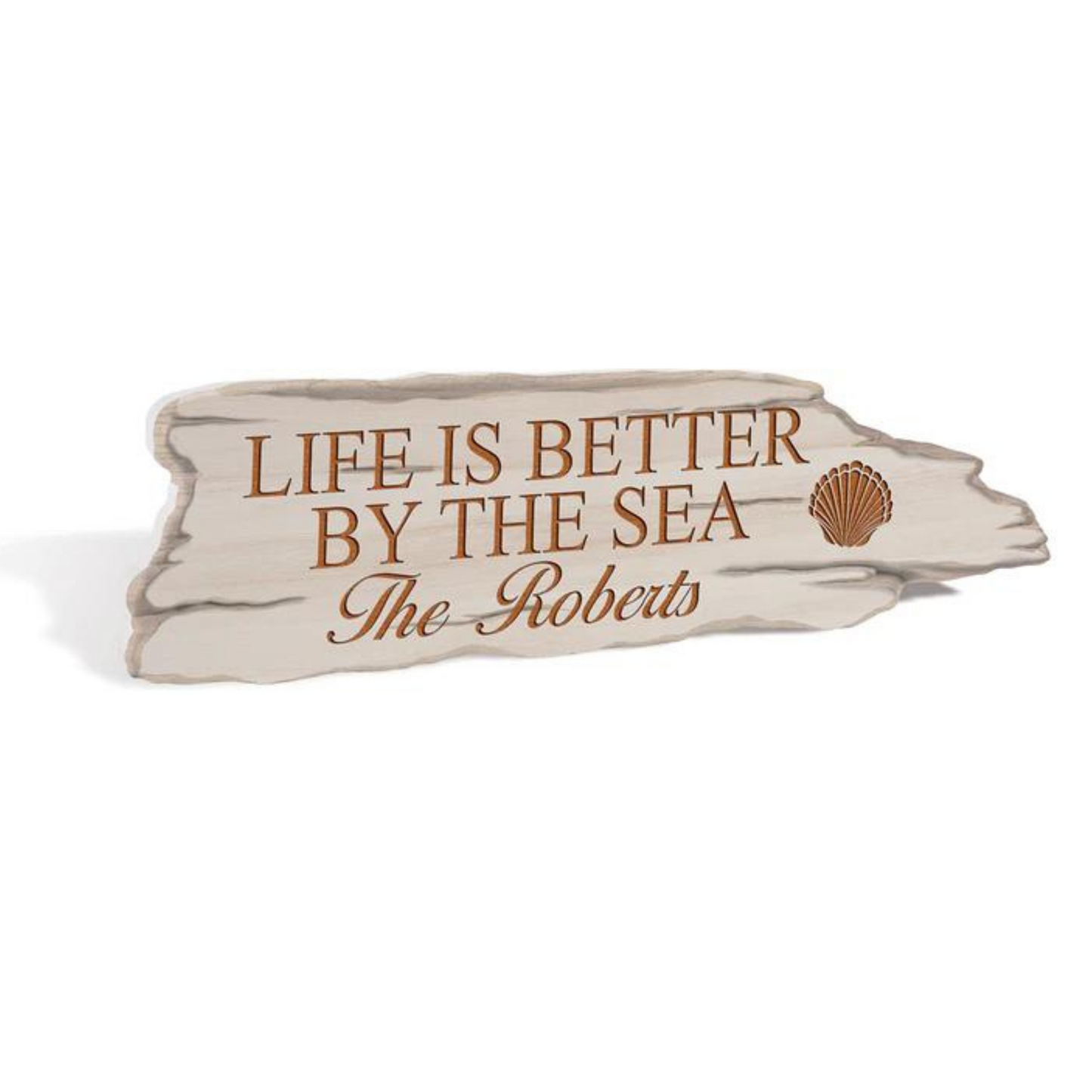 Faux Driftwood Sign