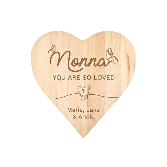 Heart Shaped Cutting Board