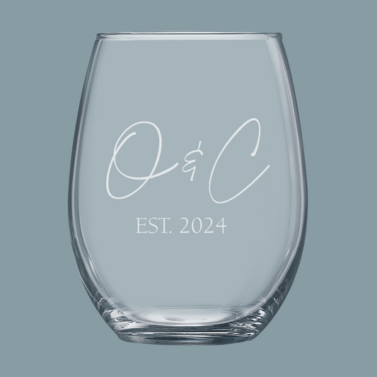 Stemless Wine Glass