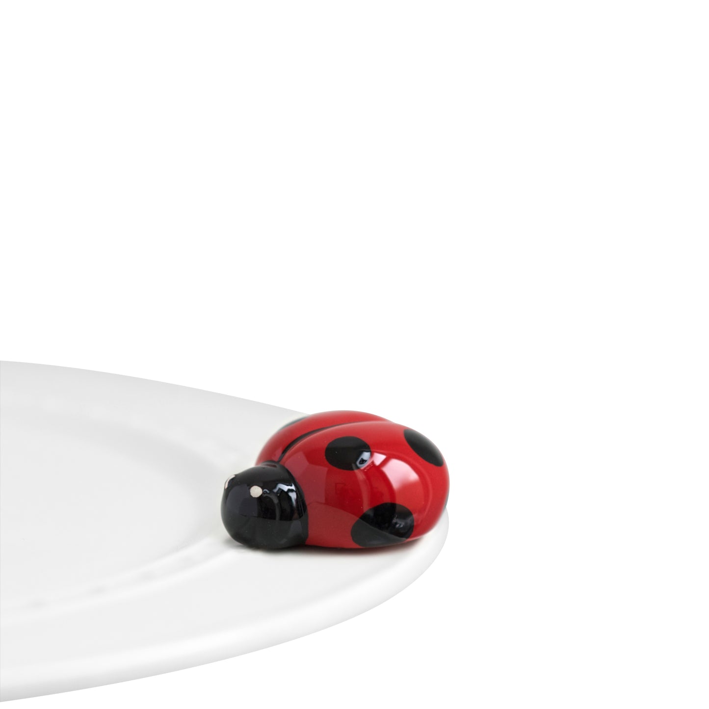 Nora Fleming “Nora Fleming Minis” mini figure ceramic minis gift present ladybug ladybird spring springtime bug insect good luck "lil' ladybug"
