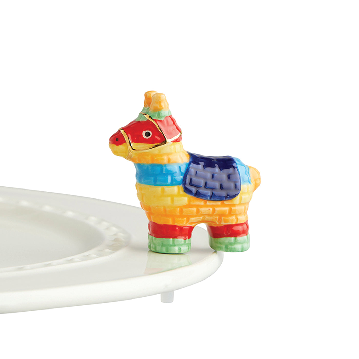 Nora Fleming “Nora Fleming Minis” mini figure ceramic minis gift present pinata piñata "party animal" cinco de mayo birthday quinceañera party celebration kids kid