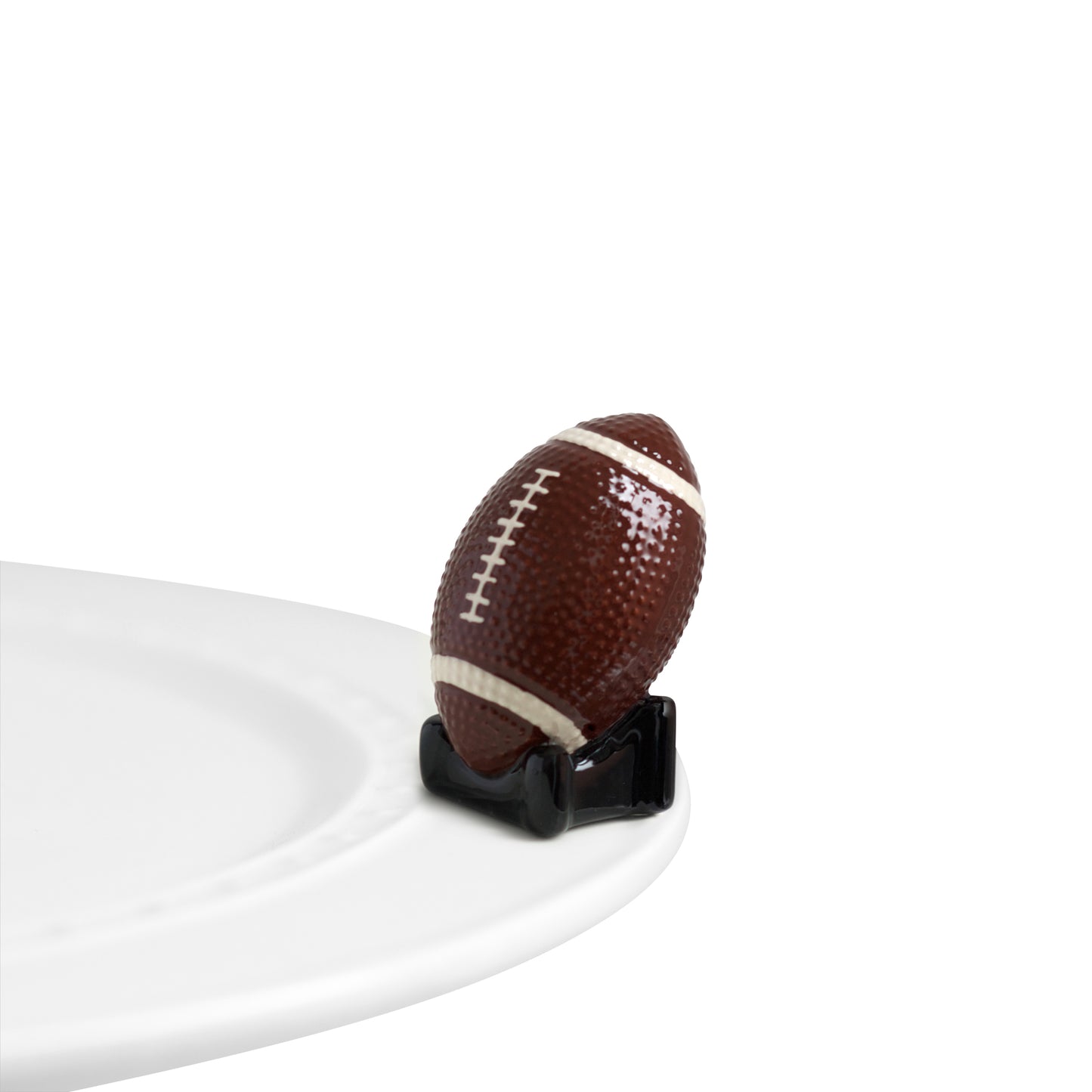 Nora Fleming “Nora Fleming Minis” mini figure ceramic minis gift present football tailgate tailgating superbowl winter fall varsity junior varsity big game game day sports "touchdown!"