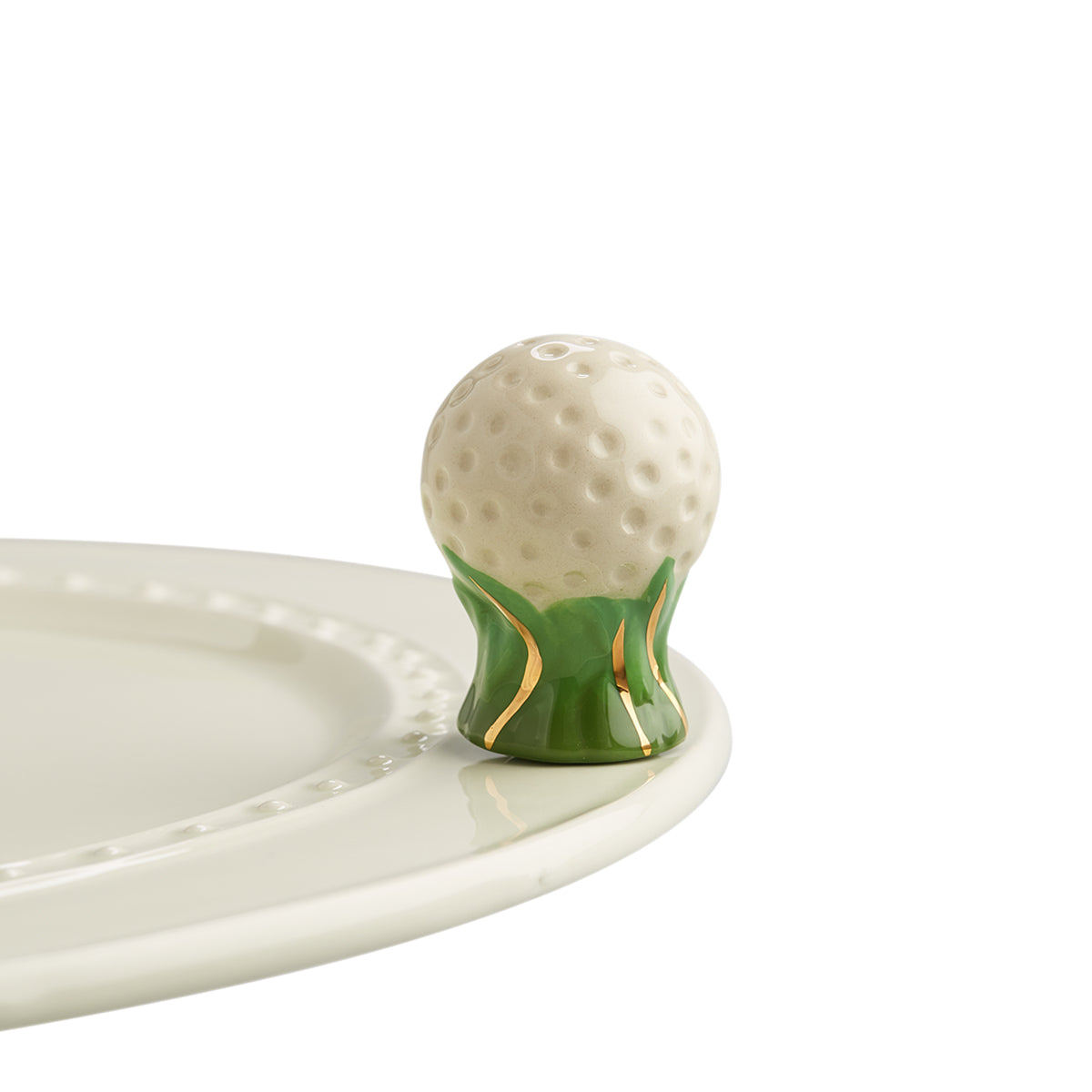 Nora Fleming “Nora Fleming Minis” mini figure ceramic minis gift present golf golfer clubs ball tee spring summer "hole in one"