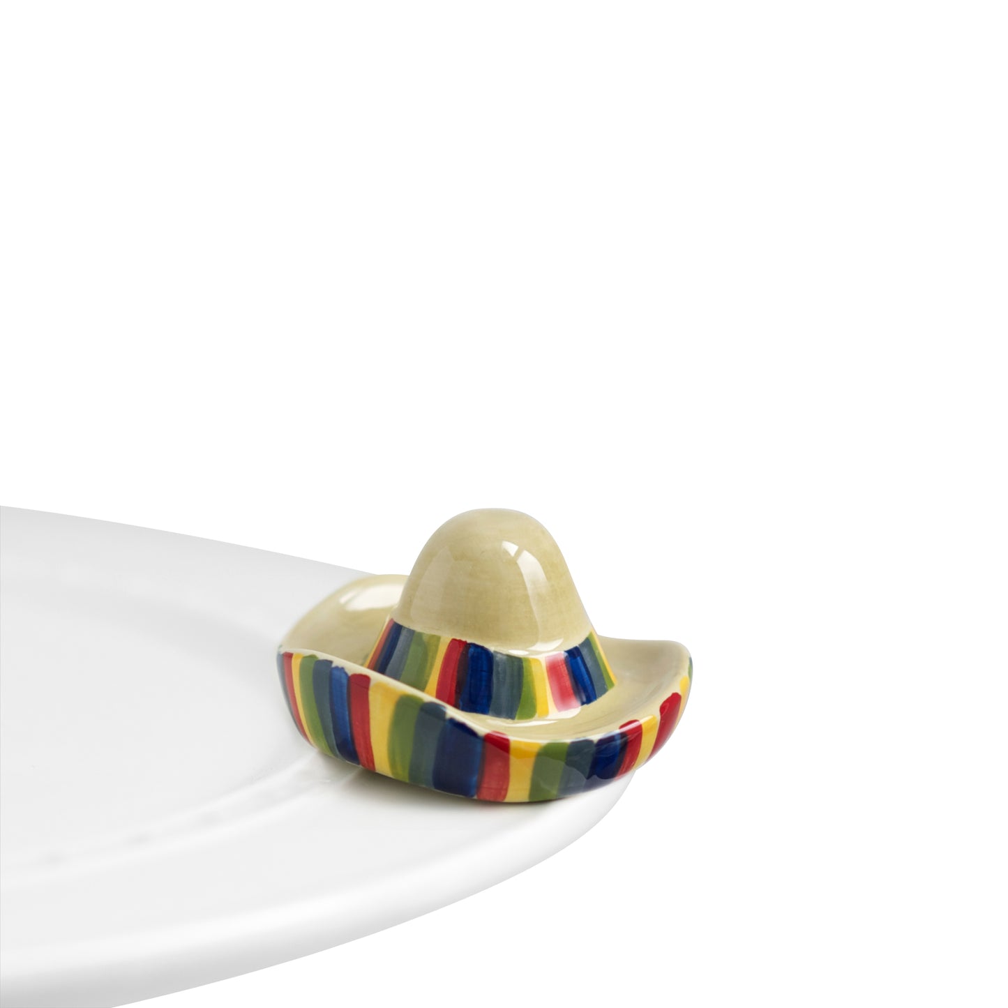 Nora fleming mini mini figure ceramic minis gift present sombrero "¡olé!" "olé" "ole" cinco de mayo mexico party festive fiesta