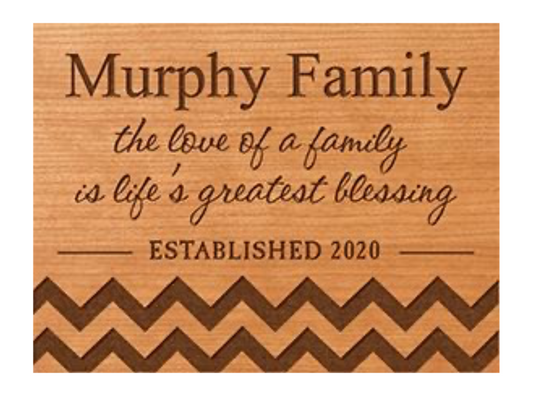 6"x8" Plaque