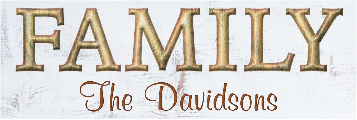 Carved Sign