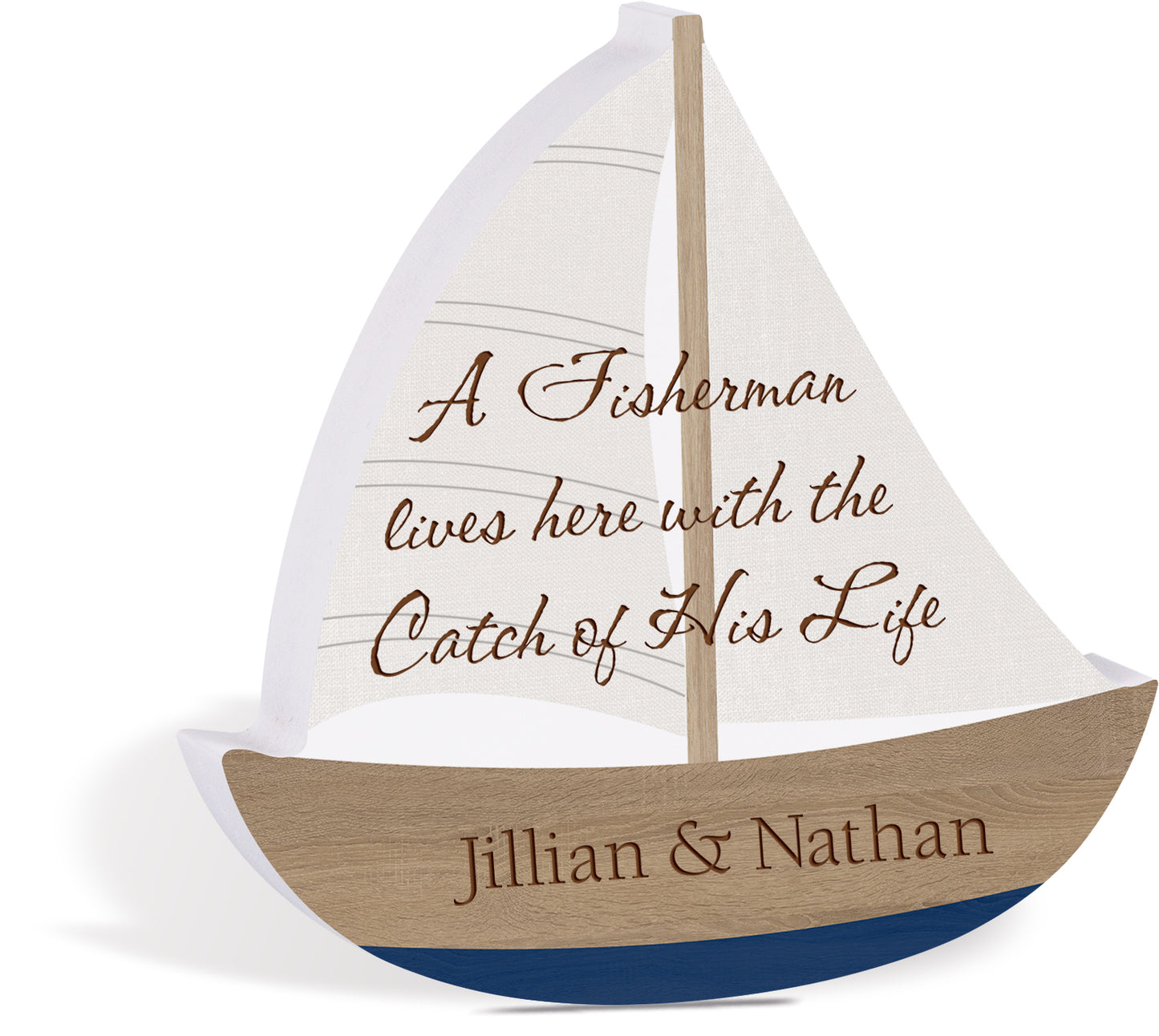 Sail Boat Plaque