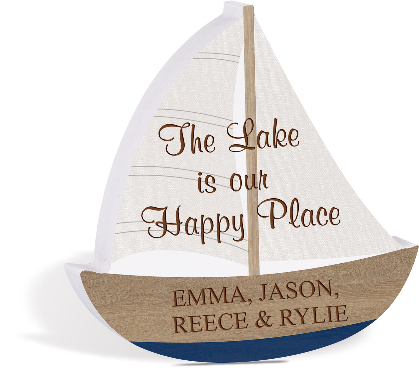 Sail Boat Plaque