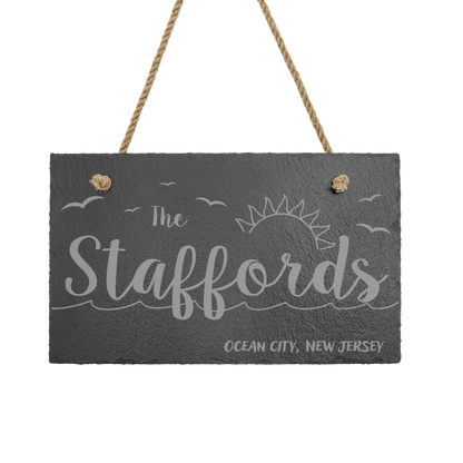 Slate Hanging Signs