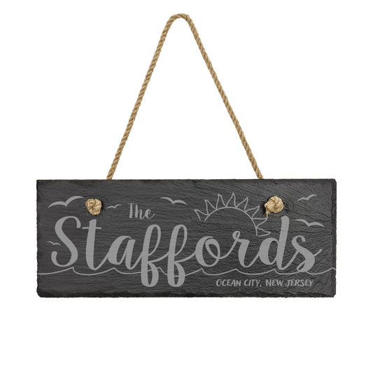 Slate Hanging Signs