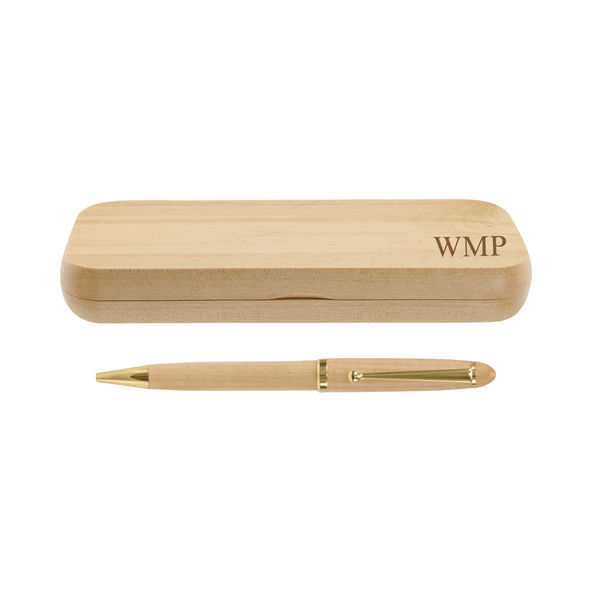 Maple Pen & Case Set