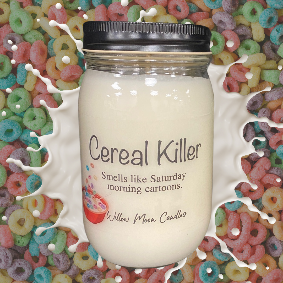 Cereal Killer Candle