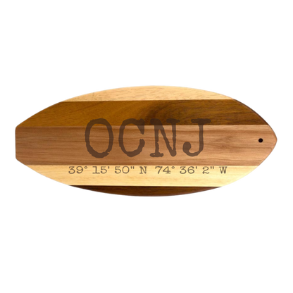 Surfboard Shaped Serving Board