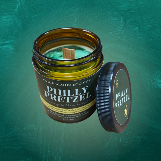 Philly Pretzel Candle