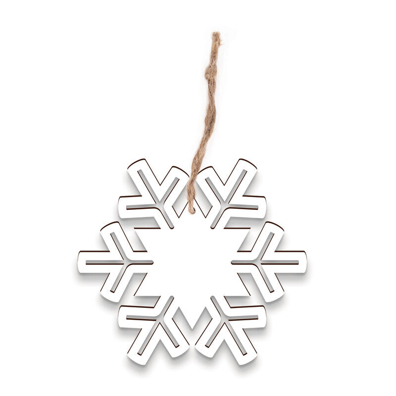 Snowflake Cutout Ornament