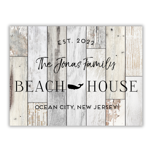 Beach House Plaque