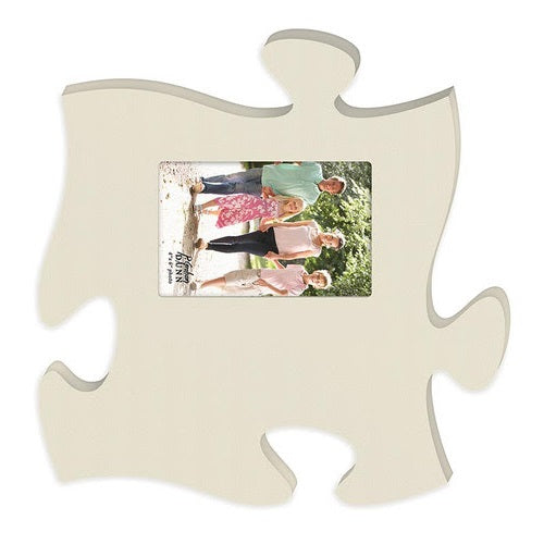 Ivory Puzzle Piece Frame