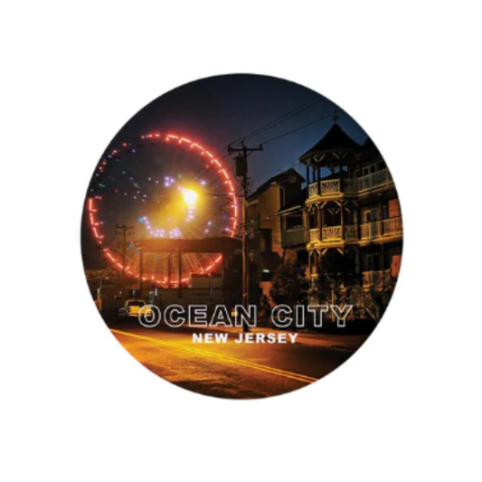 Ocean City Ceramic Coaster