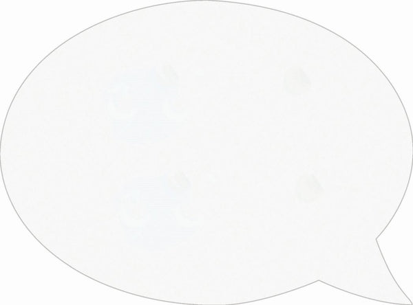 Word Bubble Sign